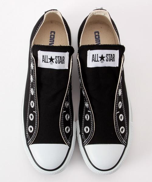 SHIPS for women(シップスフォーウィメン)の「CONVERSE: ALL STAR SLIP ON(スニーカー・レディース・ホワイト/ブラック・35/30/50/40/25/45)」の6枚目の写真