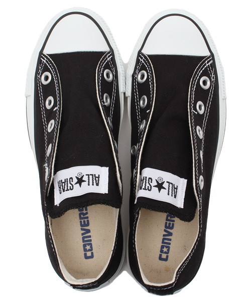 SHIPS for women(シップスフォーウィメン)の「CONVERSE: ALL STAR SLIP ON(スニーカー・レディース・ホワイト/ブラック・35/30/50/40/25/45)」の10枚目の写真
