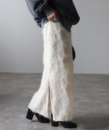 Bonjour Sagan | ラメフリンジスリットタイトスカート(スカート)