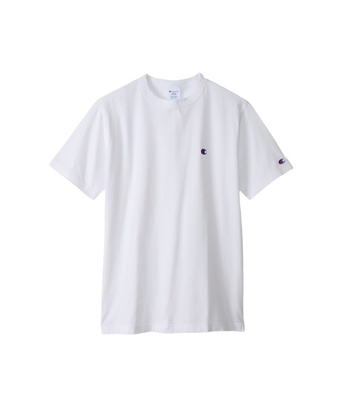 Champion(チャンピオン)の「【Champion/チャンピオン】メンズ ベーシック 大きいサイズ ショートスリーブTシャツ(Tシャツ/カットソー・メンズ・レッド系その他6/ベージュ系その他3/ネイビー/ブルー系その他/ホワイト/オートミール/ブラック・XX-LARGE/XXXX-LARGE/XXX-LARGE)」の2枚目の写真