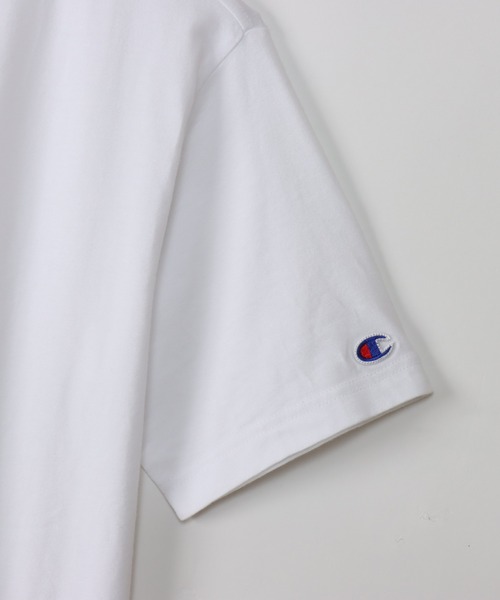 Champion(チャンピオン)の「【Champion/チャンピオン】メンズ ベーシック 大きいサイズ ショートスリーブTシャツ(Tシャツ/カットソー・メンズ・レッド系その他6/ベージュ系その他3/ネイビー/ブルー系その他/ホワイト/オートミール/ブラック・XX-LARGE/XXXX-LARGE/XXX-LARGE)」の8枚目の写真