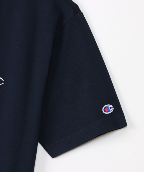 Champion(チャンピオン)の「【Champion/チャンピオン】メンズ ベーシック 大きいサイズ ショートスリーブTシャツ(Tシャツ/カットソー・メンズ・レッド系その他6/ベージュ系その他3/ネイビー/ブルー系その他/ホワイト/オートミール/ブラック・XX-LARGE/XXXX-LARGE/XXX-LARGE)」の20枚目の写真