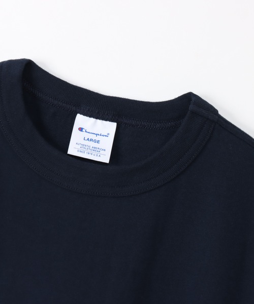 Champion(チャンピオン)の「【Champion/チャンピオン】メンズ ベーシック 大きいサイズ ショートスリーブTシャツ(Tシャツ/カットソー・メンズ・レッド系その他6/ベージュ系その他3/ネイビー/ブルー系その他/ホワイト/オートミール/ブラック・XX-LARGE/XXXX-LARGE/XXX-LARGE)」の22枚目の写真