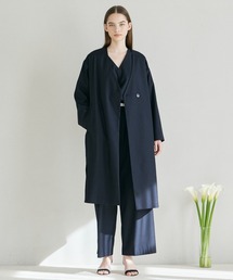 INED CLARO | カラーレスコート【セットアップ対応】(ノーカラーコート)