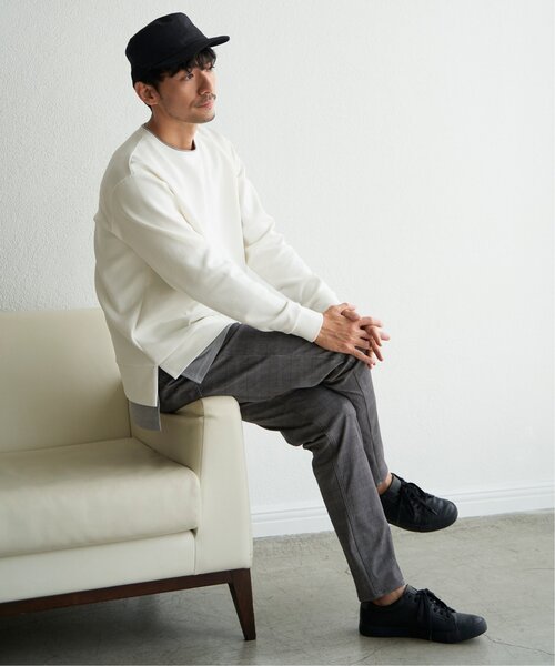 ikka（イッカ）の「GOKU楽パンツ EASY STRETCH チェック5ポケット（その他パンツ・メンズ・ネイビー/グレー/ベージュ・S/M/L/XL）」の7枚目の写真