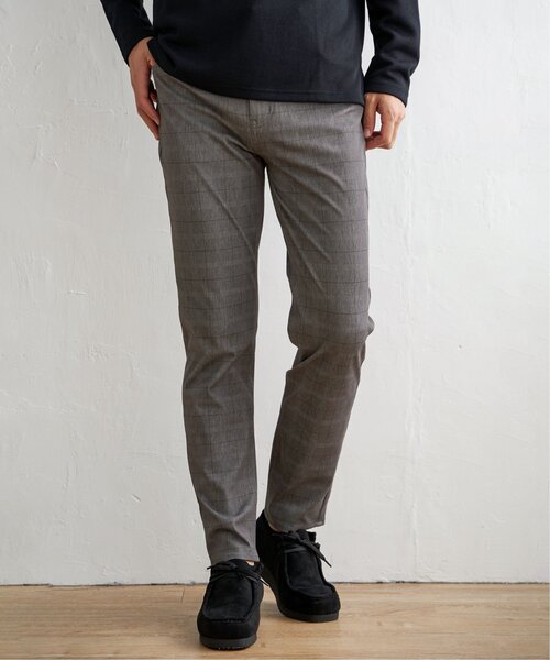 ikka（イッカ）の「GOKU楽パンツ EASY STRETCH チェック5ポケット（その他パンツ・メンズ・ネイビー/グレー/ベージュ・S/M/L/XL）」の10枚目の写真