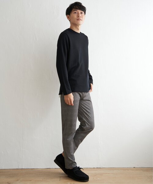 ikka（イッカ）の「GOKU楽パンツ EASY STRETCH チェック5ポケット（その他パンツ・メンズ・ネイビー/グレー/ベージュ・S/M/L/XL）」の11枚目の写真
