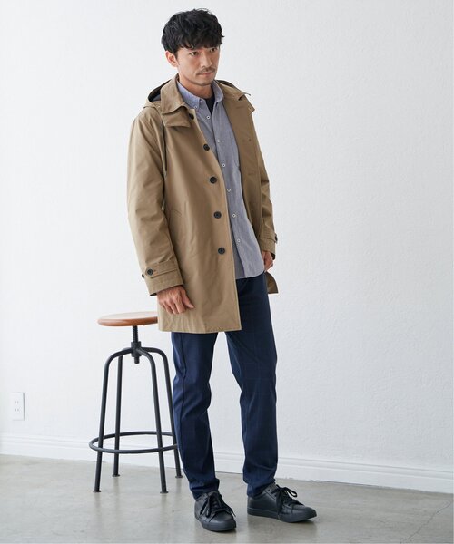 ikka（イッカ）の「GOKU楽パンツ EASY STRETCH チェック5ポケット（その他パンツ・メンズ・ネイビー/グレー/ベージュ・S/M/L/XL）」の17枚目の写真