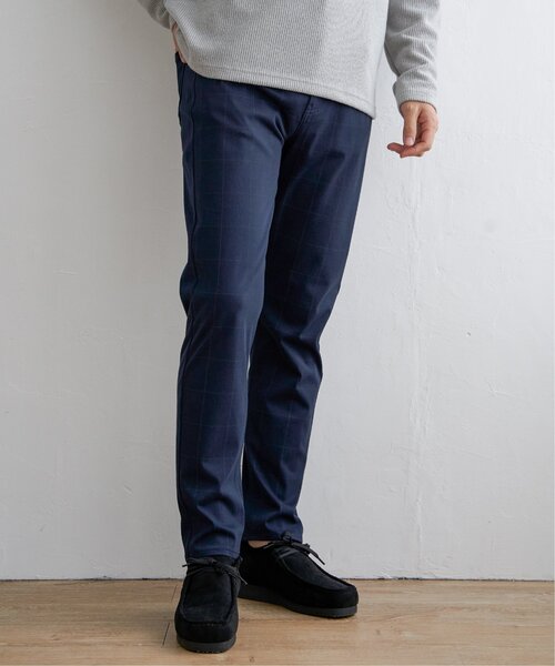 ikka（イッカ）の「GOKU楽パンツ EASY STRETCH チェック5ポケット（その他パンツ・メンズ・ネイビー/グレー/ベージュ・S/M/L/XL）」の18枚目の写真
