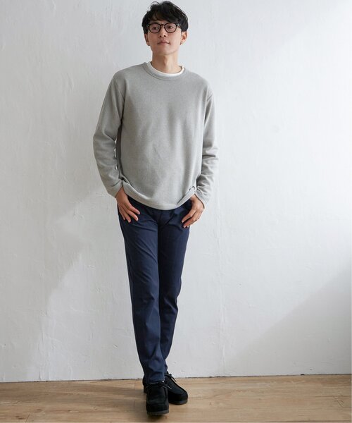 ikka（イッカ）の「GOKU楽パンツ EASY STRETCH チェック5ポケット（その他パンツ・メンズ・ネイビー/グレー/ベージュ・S/M/L/XL）」の19枚目の写真