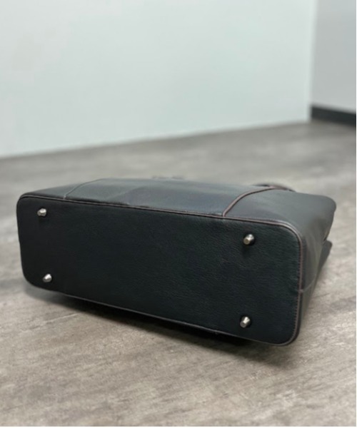 専用GANZO ビジネスバッグ　ロゴ型押し　オールレザー　ブラック　A4◎ 専用GANZO ビジネスバッグ ロゴ型押し オールレザー ブラック A4◎
