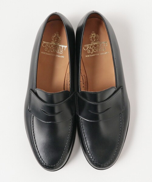 CROCKETT&JONES / BOSTON2 カーフ ローファー（ドレスシューズ