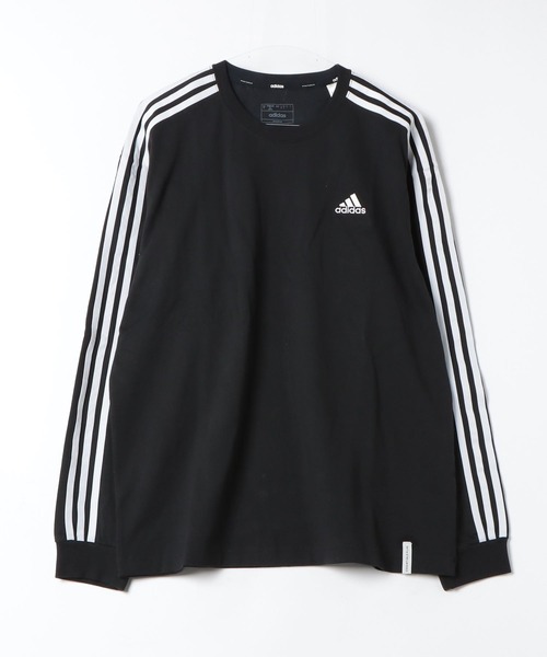 大人気★adidas エッセンシャルズ プラス 長袖Tシャツ★シンプル adidas tシャツ エッセンシャルズ プラス ルーズフィット スリー