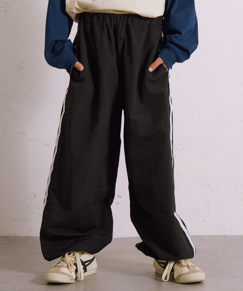 machatt サイドラインナイロンパンツ 中古・古着通販】machatt (マチャット) サイドラインナイロン