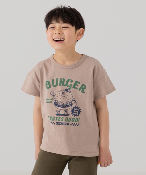 chil2（チルツー）の「綿100％ プリント 半袖Tシャツ（Tシャツ/カットソー・キッズ・O/K/L/M/N/F/I/J/B/C/D/E/A/G/H/P/Q/R・110cm/90cm/80ｃｍ/140cm/130cm/120cm/100cm）」の8枚目の写真