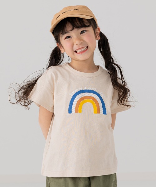 chil2（チルツー）の「綿100％ プリント 半袖Tシャツ（Tシャツ/カットソー・キッズ・O/K/L/M/N/F/I/J/B/C/D/E/A/G/H/P/Q/R・110cm/90cm/80ｃｍ/140cm/130cm/120cm/100cm）」の9枚目の写真