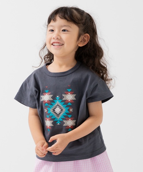chil2（チルツー）の「綿100％ プリント 半袖Tシャツ（Tシャツ/カットソー・キッズ・O/K/L/M/N/F/I/J/B/C/D/E/A/G/H/P/Q/R・110cm/90cm/80ｃｍ/140cm/130cm/120cm/100cm）」の17枚目の写真