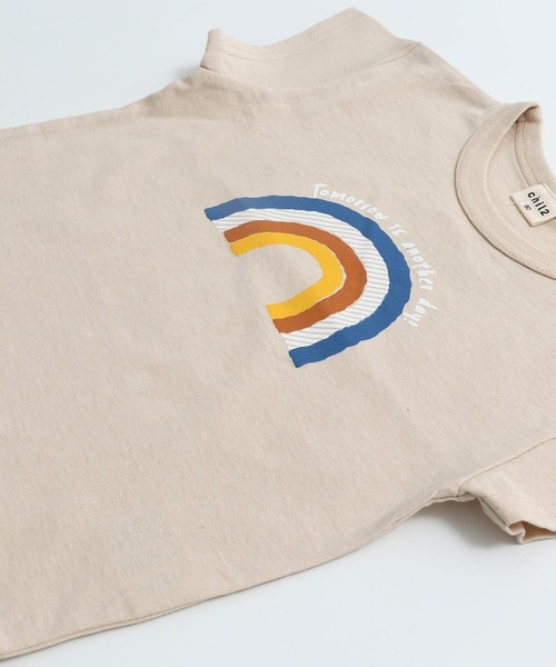 chil2（チルツー）の「綿100％ プリント 半袖Tシャツ（Tシャツ/カットソー・キッズ・O/K/L/M/N/F/I/J/B/C/D/E/A/G/H/P/Q/R・110cm/90cm/80ｃｍ/140cm/130cm/120cm/100cm）」の20枚目の写真
