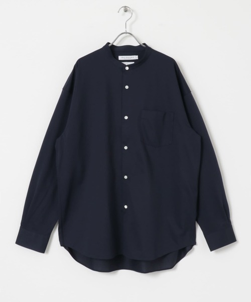 URBAN RESEARCH（アーバンリサーチ）の「ALBINI36G CUT OVER SHIRTS（シャツ/ブラウス・メンズ・ネイビー/ブラック/チャコールグレー・LARGE/MEDIUM）」の18枚目の写真