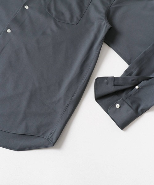 URBAN RESEARCH（アーバンリサーチ）の「ALBINI36G CUT OVER SHIRTS（シャツ/ブラウス・メンズ・ネイビー/ブラック/チャコールグレー・LARGE/MEDIUM）」の21枚目の写真