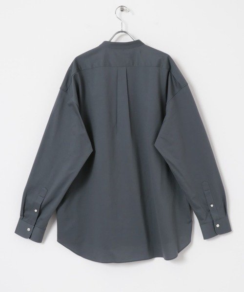 URBAN RESEARCH（アーバンリサーチ）の「ALBINI36G CUT OVER SHIRTS（シャツ/ブラウス・メンズ・ネイビー/ブラック/チャコールグレー・LARGE/MEDIUM）」の22枚目の写真