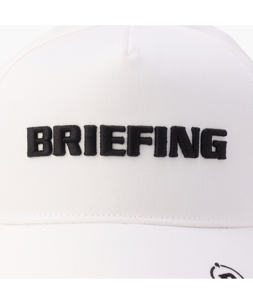 BRIEFING（ブリーフィング）の「【BRIEFING GOLF/ブリーフィングゴルフ】MENS BASIC FRONT PANEL CAP<br>（キャップ・メンズ・ネイビー/ベージュ/オリーブ/ブラック/ホワイト・FREE）」の6枚目の写真
