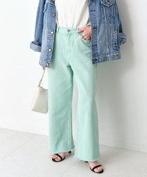 Spick & Span | カラーガーメントダイルーズフィットパンツ(その他パンツ)