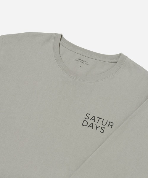 【セール】Gotham Rag Left L/S Tee（Tシャツ/カットソー）｜Saturdays NYC（サタデーズ ニューヨークシティ ）