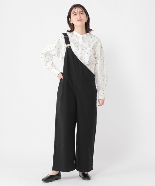 studio CLIP(スタディオクリップ)の「《days》ワンショルダーサロペット(サロペット/オーバーオール・レディース・オフホワイト/ブラック/ピンク・LARGE/MEDIUM)」の19枚目の写真