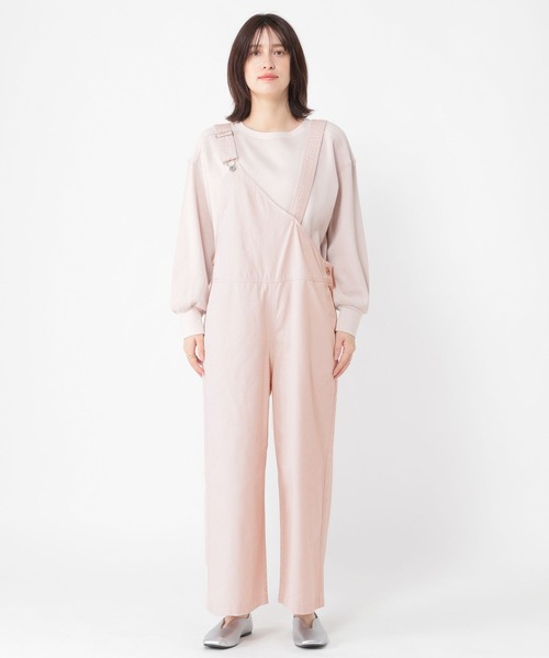 studio CLIP(スタディオクリップ)の「《days》ワンショルダーサロペット(サロペット/オーバーオール・レディース・オフホワイト/ブラック/ピンク・LARGE/MEDIUM)」の22枚目の写真