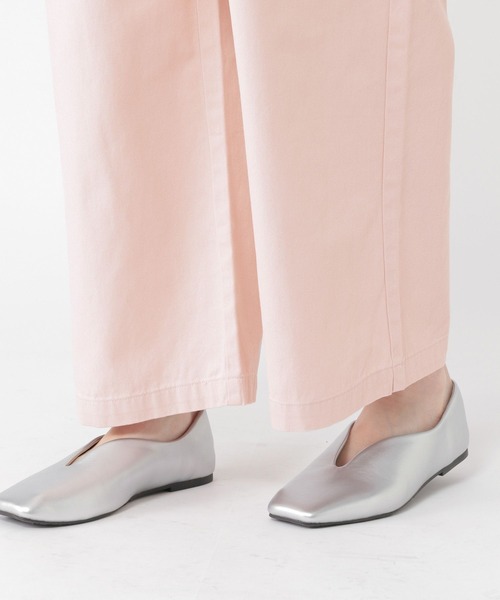 studio CLIP(スタディオクリップ)の「《days》ワンショルダーサロペット(サロペット/オーバーオール・レディース・オフホワイト/ブラック/ピンク・LARGE/MEDIUM)」の6枚目の写真