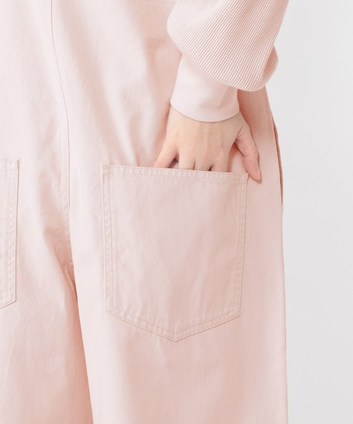 studio CLIP(スタディオクリップ)の「《days》ワンショルダーサロペット(サロペット/オーバーオール・レディース・オフホワイト/ブラック/ピンク・LARGE/MEDIUM)」の8枚目の写真