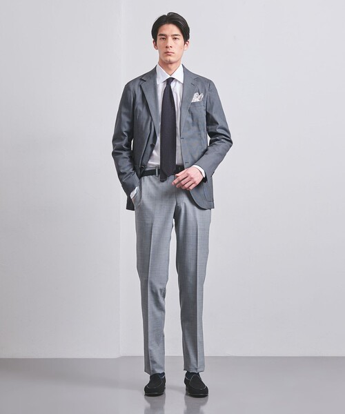 UNITED ARROWS（ユナイテッドアローズ）の「クールモーション ドビー シングル2B ジャケット COMFORT EASY-MODEL -接触冷感-（テーラードジャケット・メンズ・ネイビー/ダークグレー・44/46/48/50/52）」の7枚目の写真