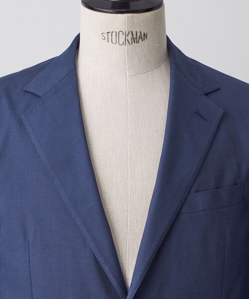 UNITED ARROWS（ユナイテッドアローズ）の「クールモーション ドビー シングル2B ジャケット COMFORT EASY-MODEL -接触冷感-（テーラードジャケット・メンズ・ネイビー/ダークグレー・44/46/48/50/52）」の14枚目の写真