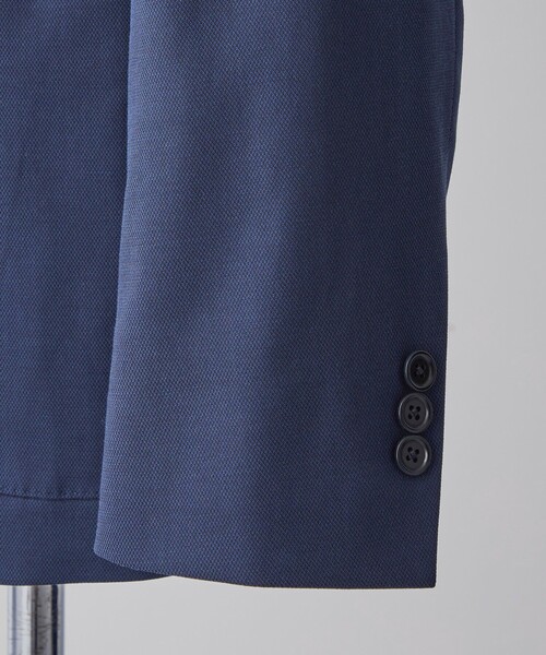 UNITED ARROWS（ユナイテッドアローズ）の「クールモーション ドビー シングル2B ジャケット COMFORT EASY-MODEL -接触冷感-（テーラードジャケット・メンズ・ネイビー/ダークグレー・44/46/48/50/52）」の13枚目の写真