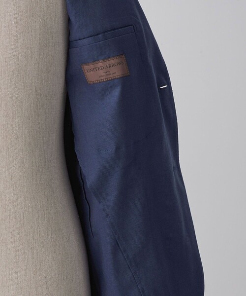 UNITED ARROWS（ユナイテッドアローズ）の「クールモーション ドビー シングル2B ジャケット COMFORT EASY-MODEL -接触冷感-（テーラードジャケット・メンズ・ネイビー/ダークグレー・44/46/48/50/52）」の12枚目の写真