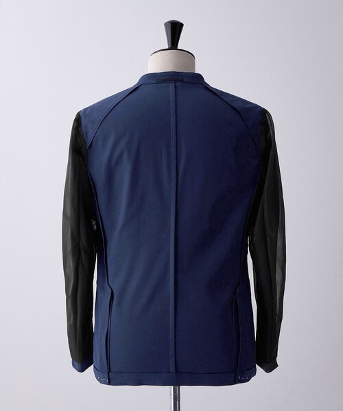 UNITED ARROWS（ユナイテッドアローズ）の「クールモーション ドビー シングル2B ジャケット COMFORT EASY-MODEL -接触冷感-（テーラードジャケット・メンズ・ネイビー/ダークグレー・44/46/48/50/52）」の19枚目の写真