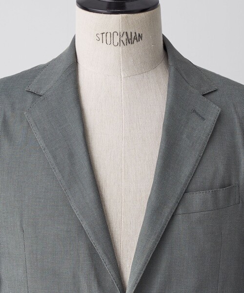 UNITED ARROWS（ユナイテッドアローズ）の「クールモーション ドビー シングル2B ジャケット COMFORT EASY-MODEL -接触冷感-（テーラードジャケット・メンズ・ネイビー/ダークグレー・44/46/48/50/52）」の22枚目の写真