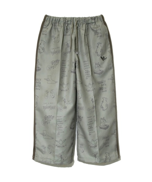 (What it isNt)ART BY MARKGONZALES(ワットイットイズント)の「(What it isNt)/ホワットイットイズント ART BY MARKGONZALES TRACK PANTS(その他パンツ・メンズ・ベージュ・MEDIUM/LARGE)」の2枚目の写真