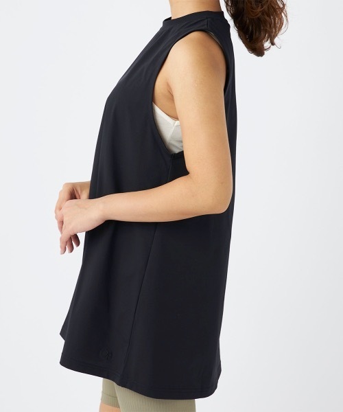 Ocean Pacific（オーシャンパシフィック）の「【OP/オーピー】【究極の素材 PEARTEX -ペアテックス】レディース水陸両用タンクラッシュ（ラッシュガード・レディース・ホワイト/ブラック/カーキ・FREE）」の5枚目の写真