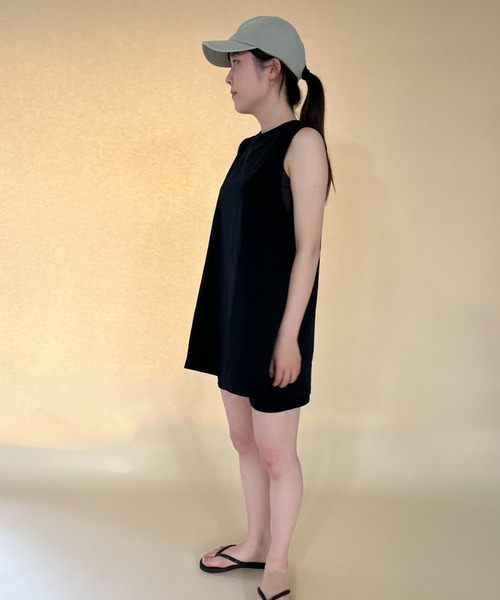 Ocean Pacific（オーシャンパシフィック）の「【OP/オーピー】【究極の素材 PEARTEX -ペアテックス】レディース水陸両用タンクラッシュ（ラッシュガード・レディース・ホワイト/ブラック/カーキ・FREE）」の12枚目の写真