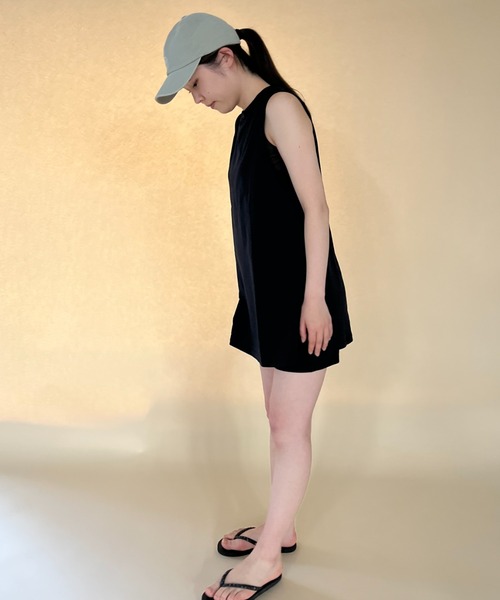 Ocean Pacific（オーシャンパシフィック）の「【OP/オーピー】【究極の素材 PEARTEX -ペアテックス】レディース水陸両用タンクラッシュ（ラッシュガード・レディース・ホワイト/ブラック/カーキ・FREE）」の11枚目の写真