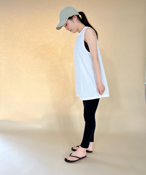 Ocean Pacific（オーシャンパシフィック）の「【OP/オーピー】【究極の素材 PEARTEX -ペアテックス】レディース水陸両用タンクラッシュ（ラッシュガード・レディース・ホワイト/ブラック/カーキ・FREE）」の20枚目の写真