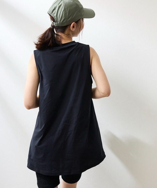 Ocean Pacific（オーシャンパシフィック）の「【OP/オーピー】【究極の素材 PEARTEX -ペアテックス】レディース水陸両用タンクラッシュ（ラッシュガード・レディース・ホワイト/ブラック/カーキ・FREE）」の18枚目の写真