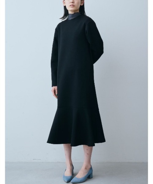 IEDIT（イディット）の「ＩＥＤＩＴ　やわらか素材の身ごろが心地よい部分シアートップス（Tシャツ/カットソー・レディース・スミクロ/グレー/アイボリー・XX-LARGE/X-LARGE/LARGE/MEDIUM/SMALL/XXX-LARGE）」の6枚目の写真