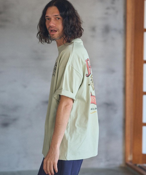 mt8937- ビッグシルエットプリントTシャツ（RISKTAKER）（Tシャツ