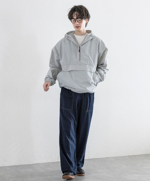 RAGEBLUE（レイジブルー）の「NORMANDY LINEN & RAYON STITCH EASY SLACKS/ノルマンディーリネン&レーヨン/ステッチルーズイージーパンツ（スラックス・メンズ・ブラウン/ネイビー/ブラック/カーキ・MEDIUM/LARGE）」の22枚目の写真