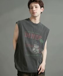 Starting Over（スターティングオーバー）の「Pigment hard wash no sleeve ピグメント ハードウォッシュ ノースリーブ タンクトップ（Tシャツ/カットソー）」