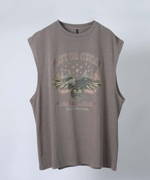 Starting Over | Pigment hard wash no sleeve/ピグメント ハードウォッシュ ノースリーブ/タンクトップ(タンクトップ)