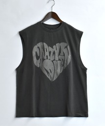 Starting Over | Pigment hard wash no sleeve/ピグメント ハードウォッシュ ノースリーブ/タンクトップ(Tシャツ/カットソー)